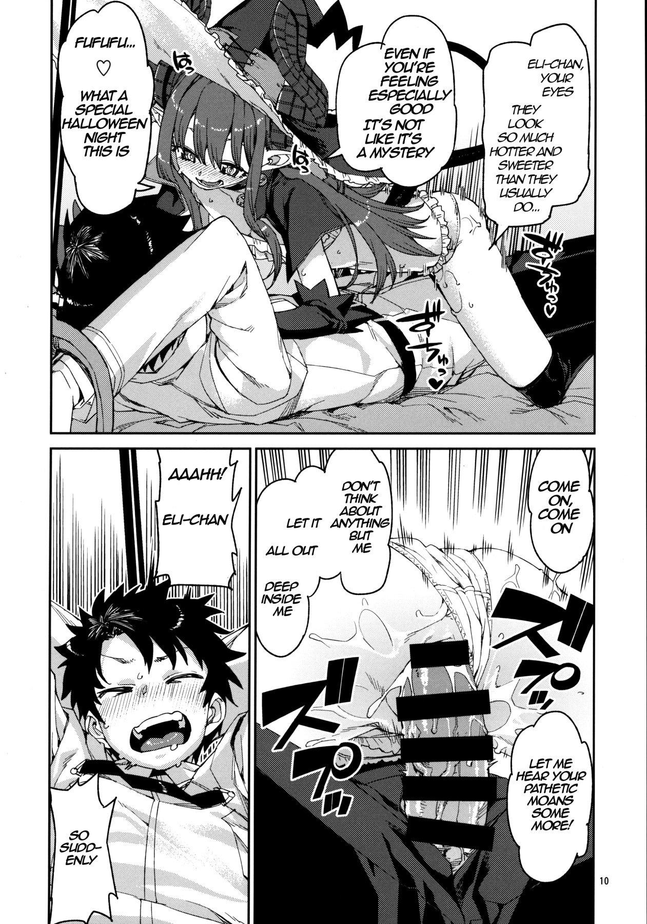 Hentai Manga Comic-A Special Halloween Night-Read-11